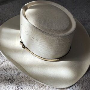 Arlop Cowboy Rancher Rodeo Southwest Western Bull Riding Hat Flawed size 6 5/8th